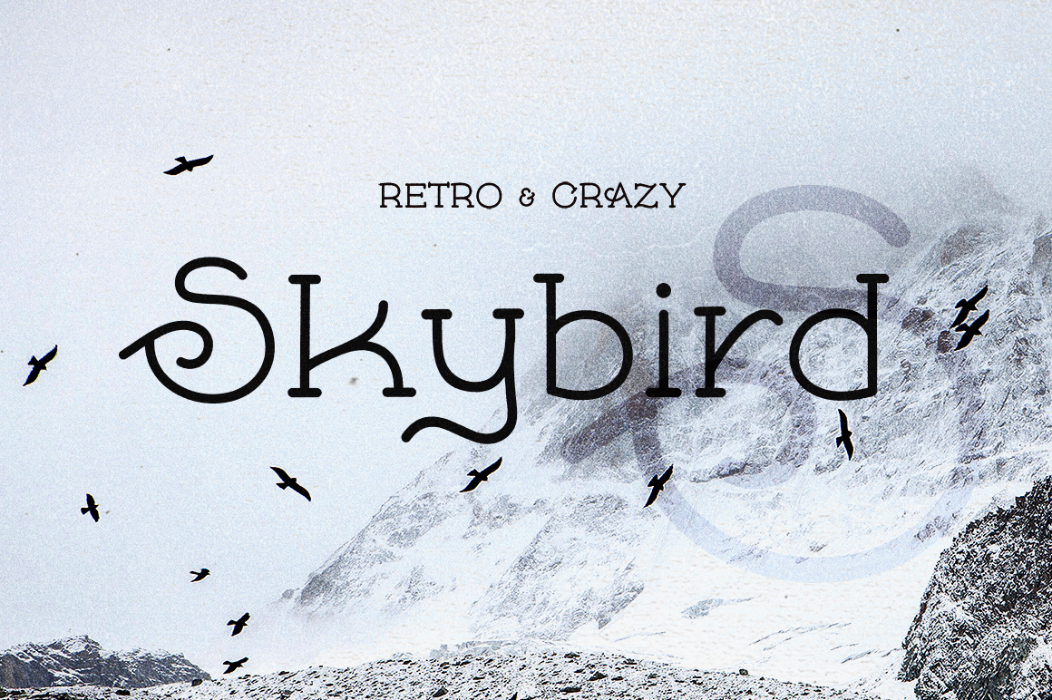 フォント Skybird