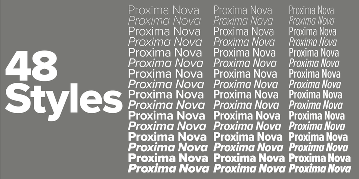 Proxima Nova Condensed