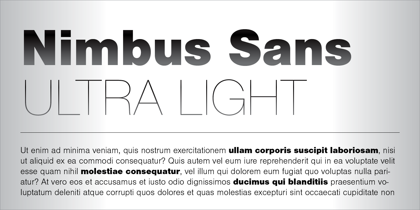 Nimbus Sans
