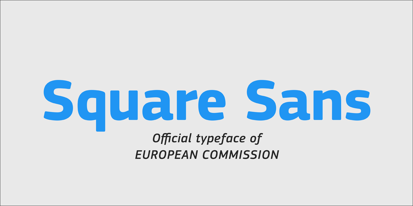 フォント PF Square Sans Pro