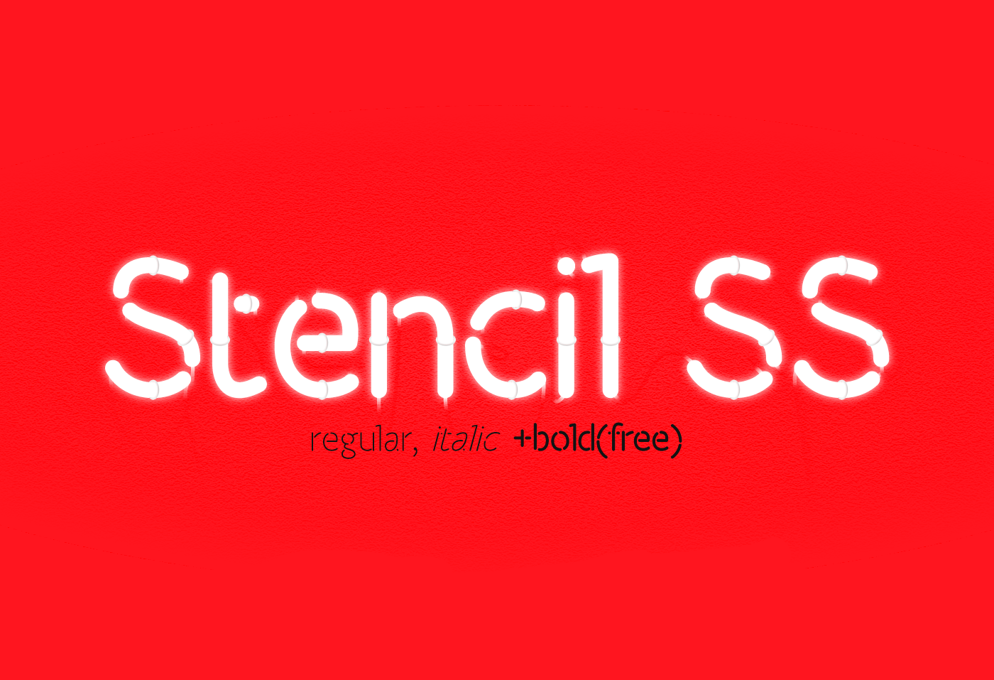 フォント Stencil SS Bold