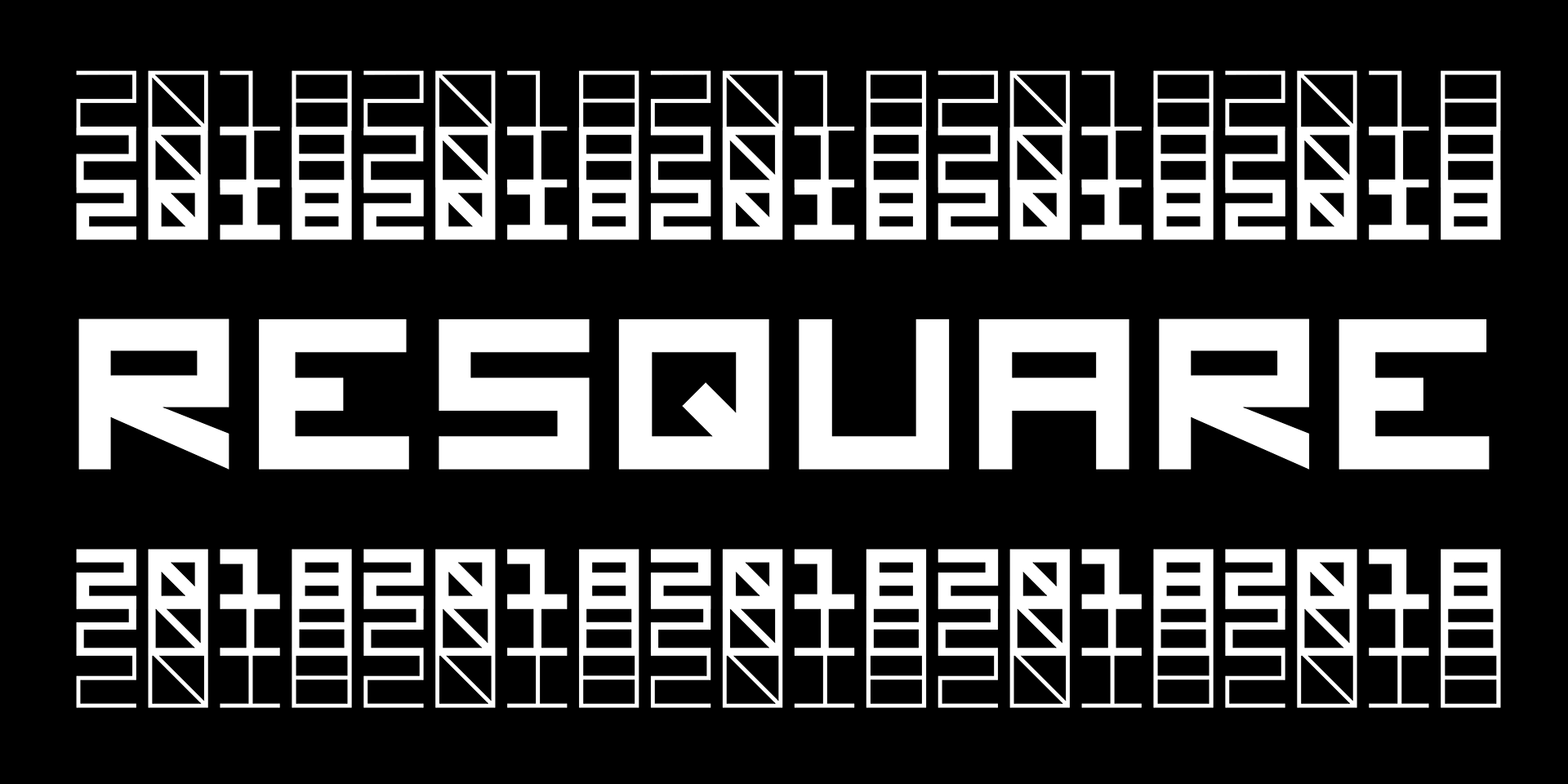 フォント ReSquare