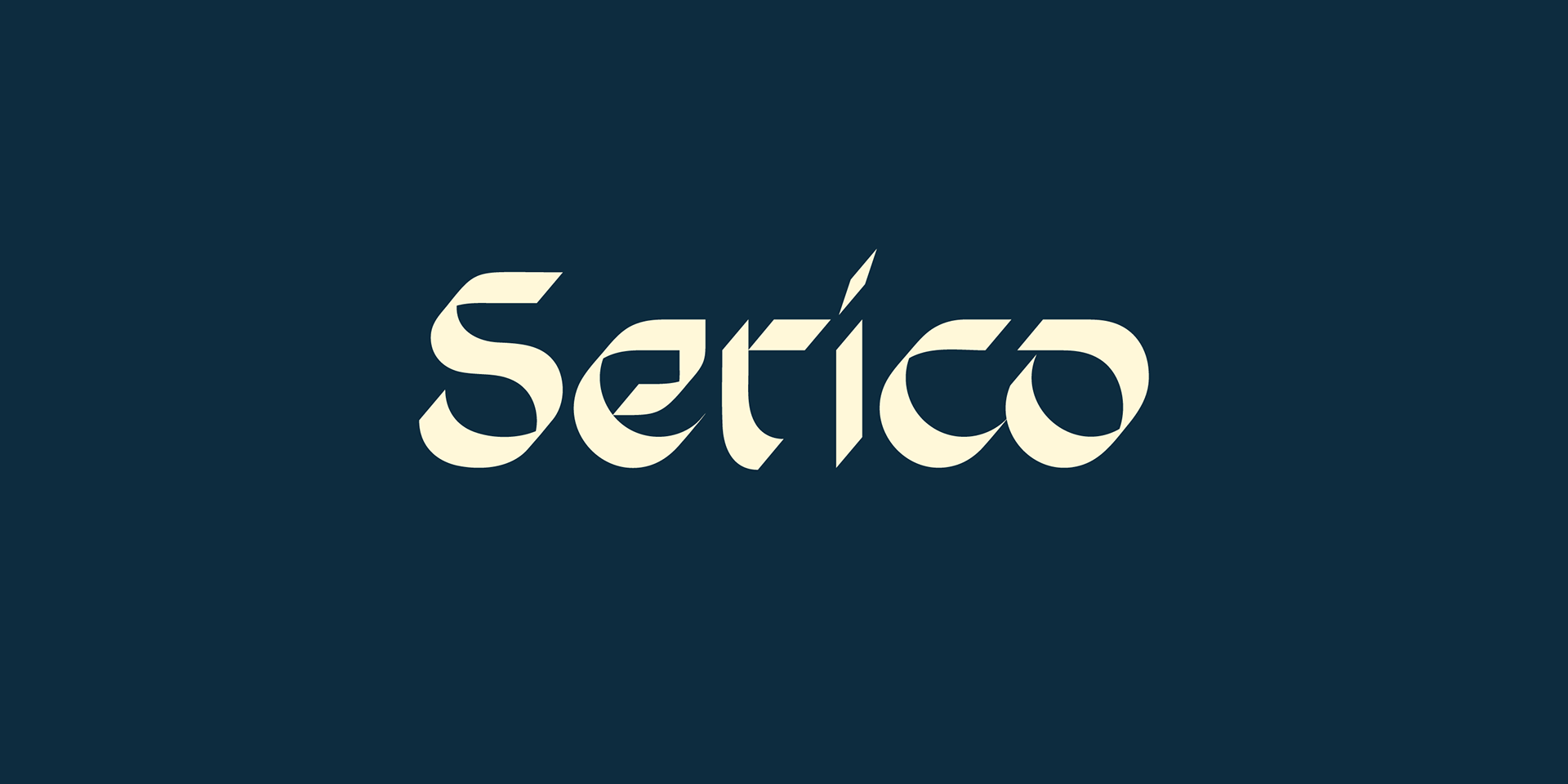 フォント Serico