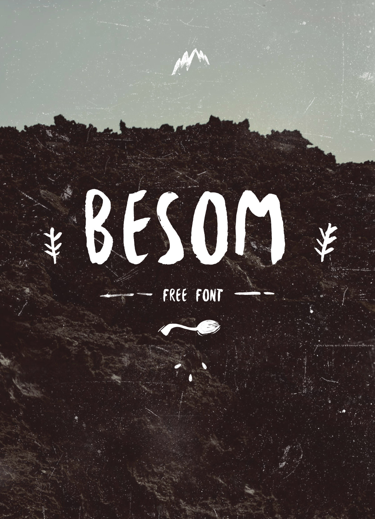 フォント Besom