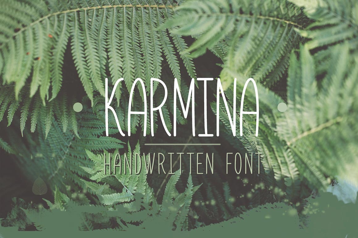 フォント Karmina Bold