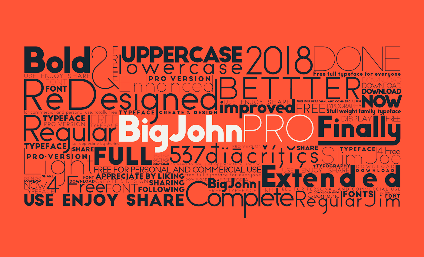 フォント Big John PRO