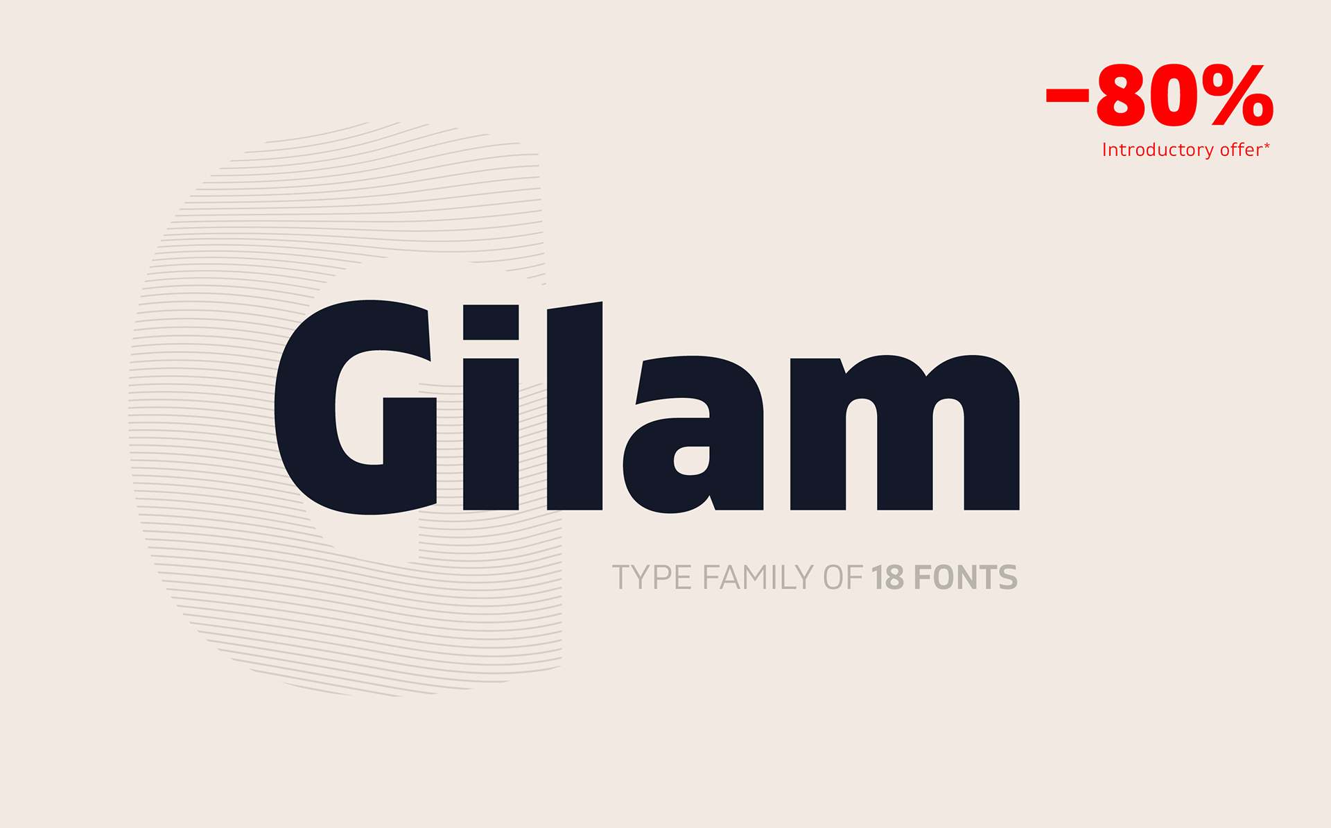 フォント Gilam