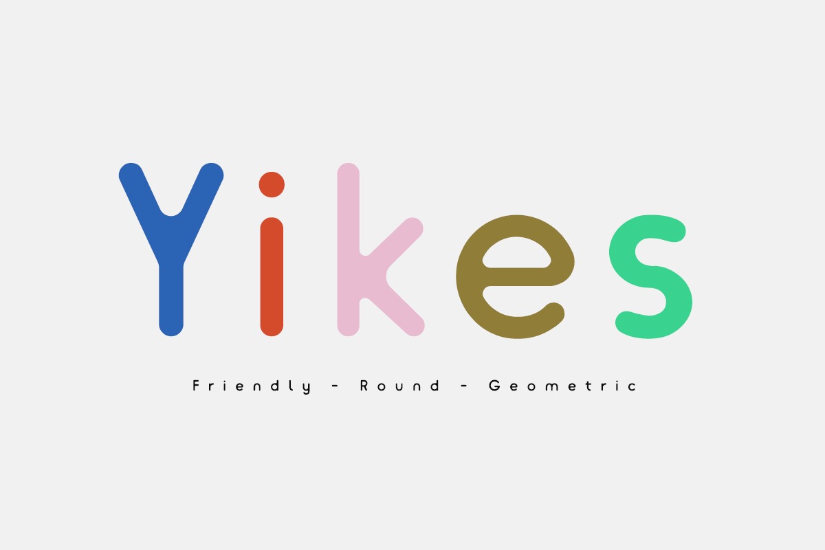 フォント Yikes