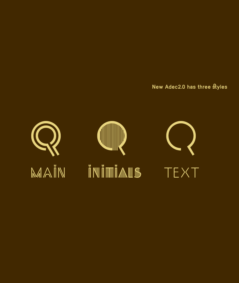 フォント Adec 2.0