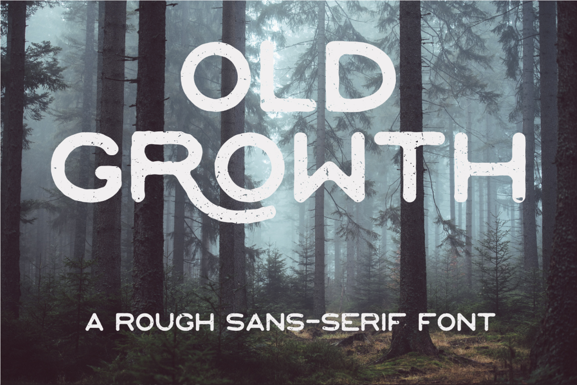 フォント Old Growth