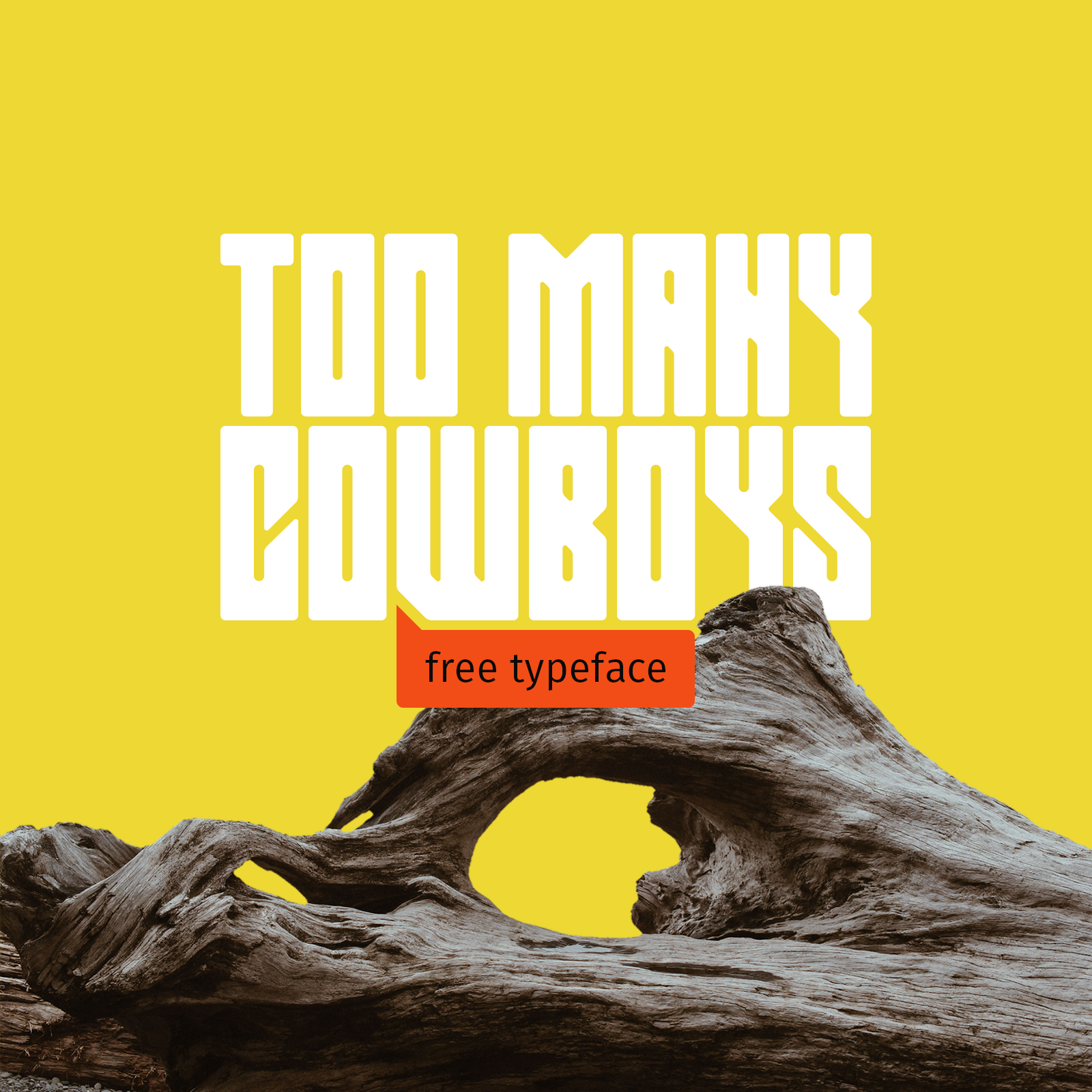 フォント Too Many Cowboys