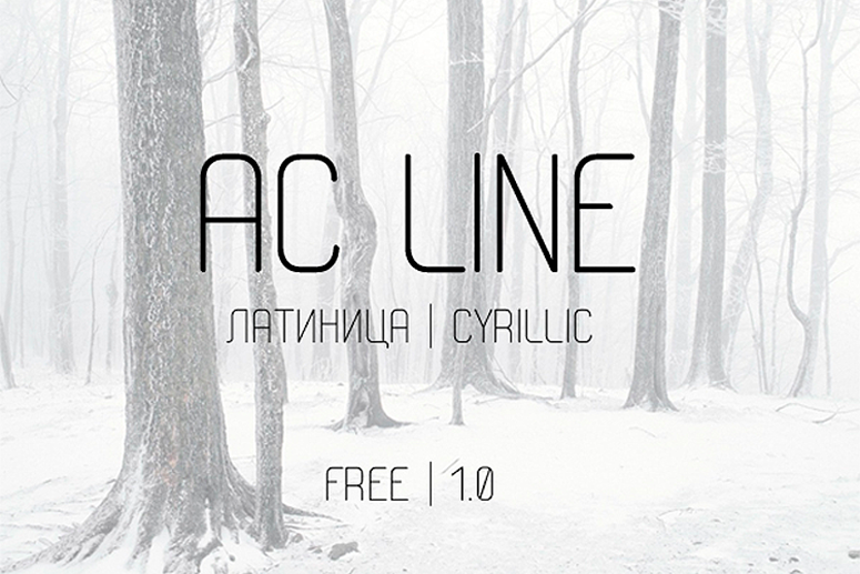 フォント AC Line