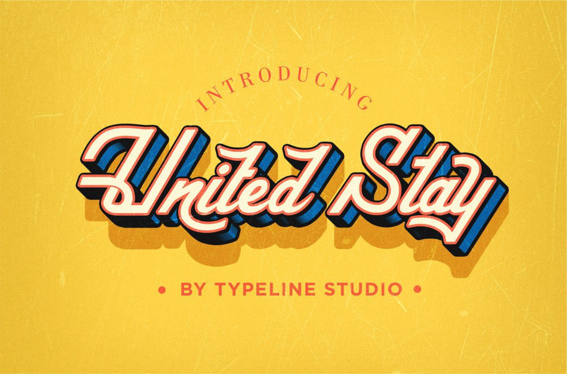 フォント United Stay