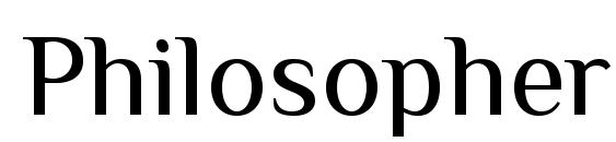 フォント Philosopher