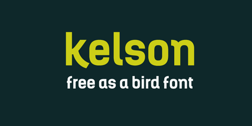 フォント Kelson Sans
