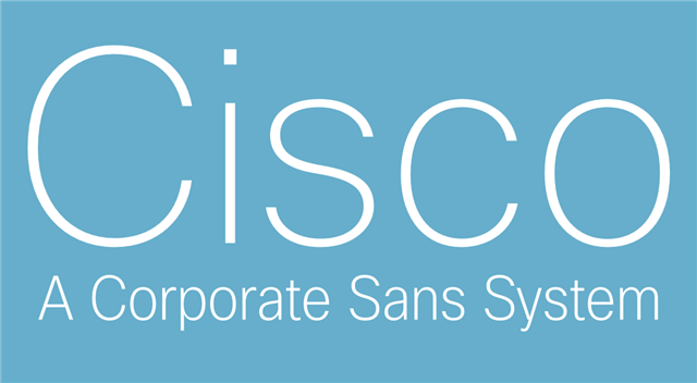 フォント Cisco Sans