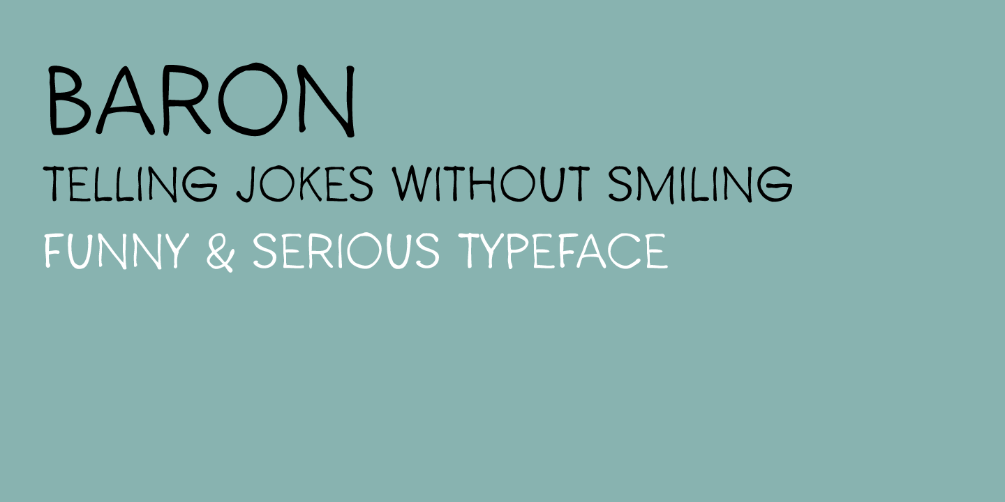 フォント Baron Neue