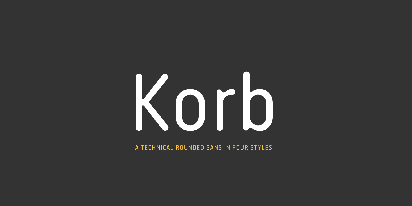 フォント Korb