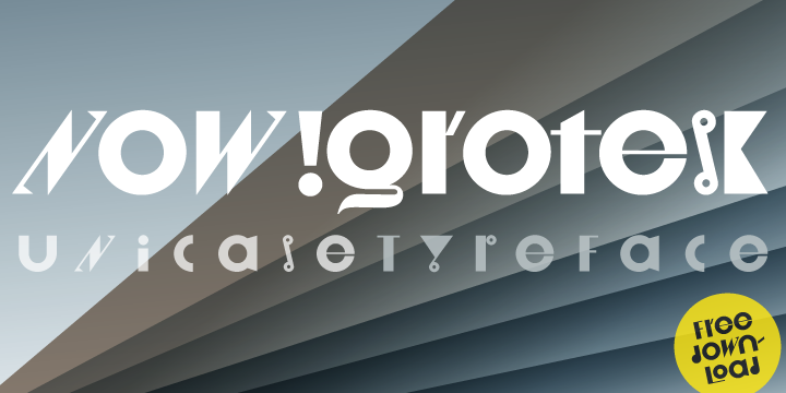 フォント Now Grotesk