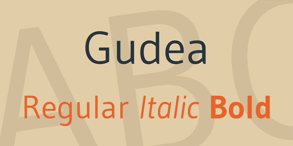 フォント Gudea