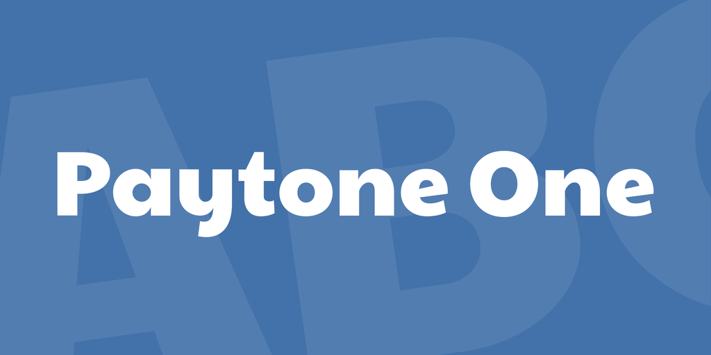 フォント Paytone One