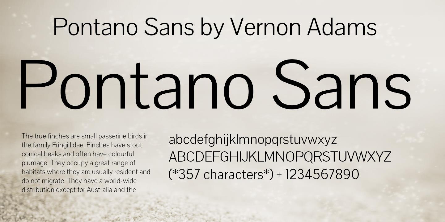Pontano Sans
