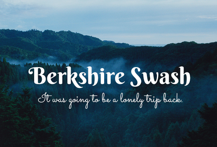 フォント Berkshire Swash