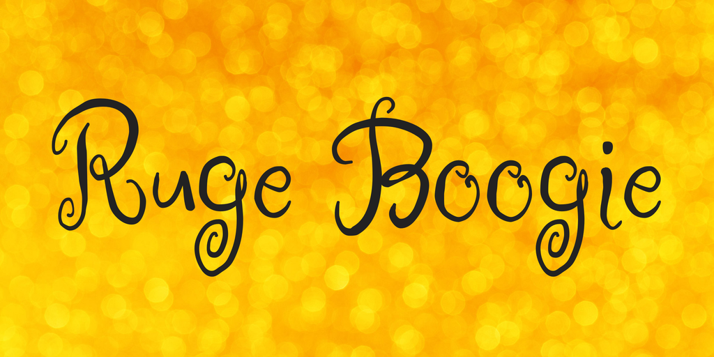 フォント Ruge Boogie