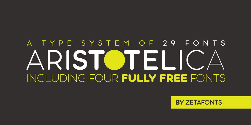 フォント Aristotelica Display