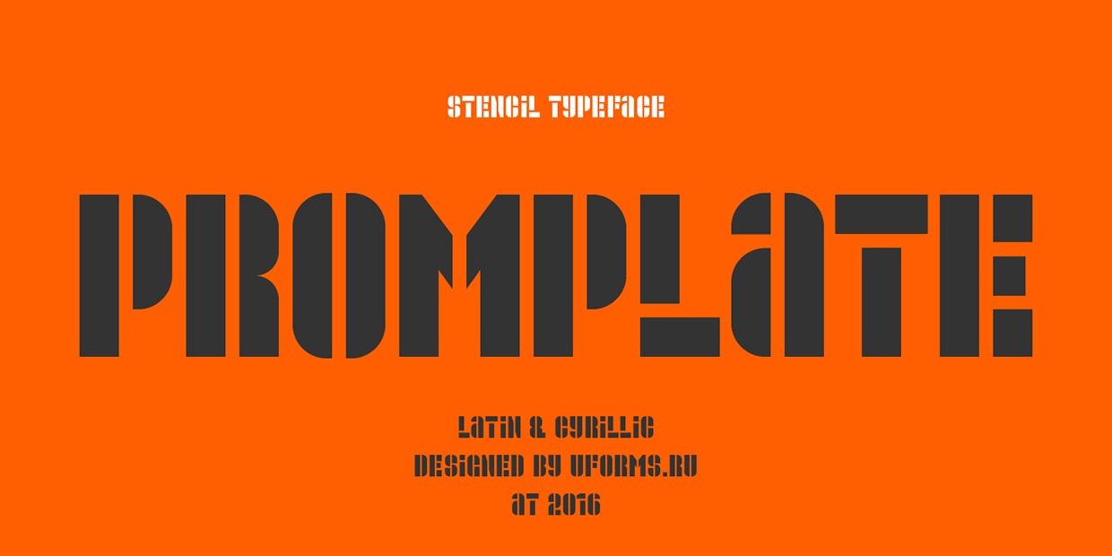 フォント Promplate