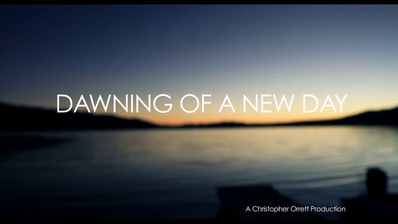 フォント Dawning of a New Day