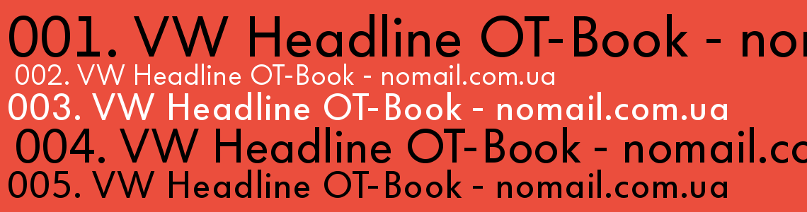 フォント Volkswagen Apps