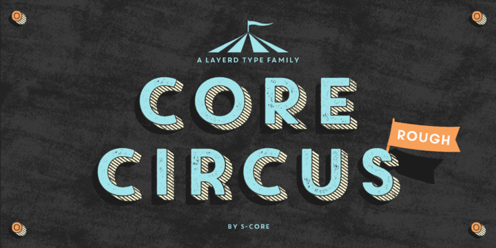フォント Core Circus 2D