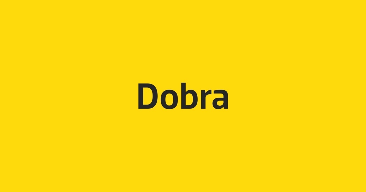 フォント Dobra