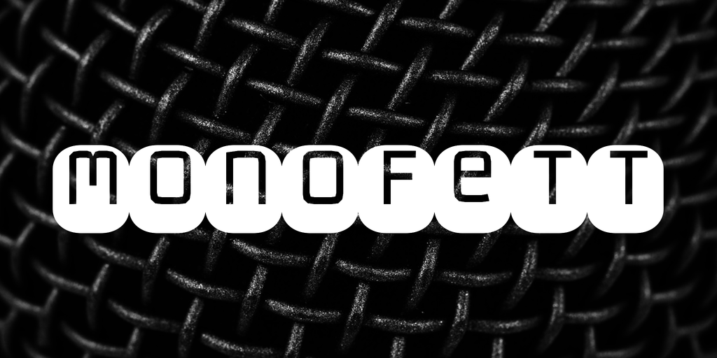 フォント Monofett