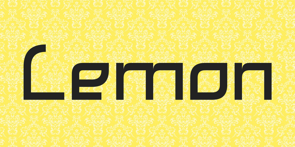 フォント Lemon