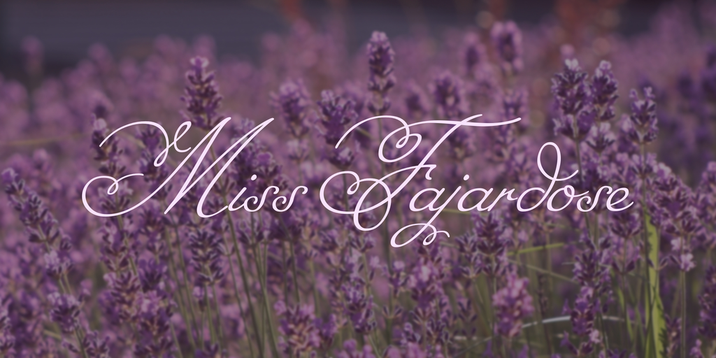 フォント Miss Fajardose