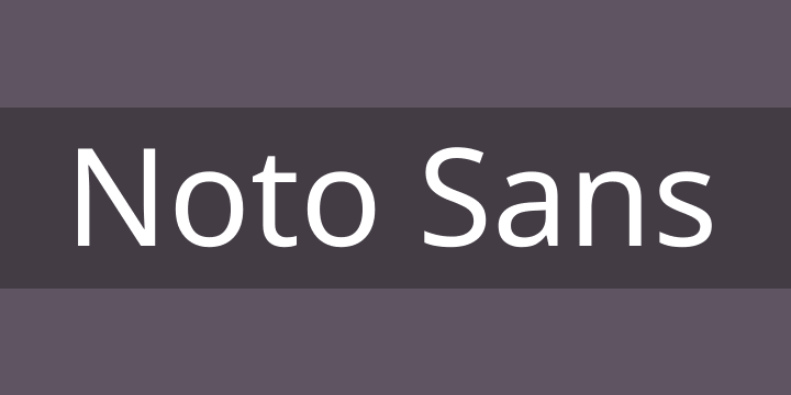 フォント Noto Sans HK