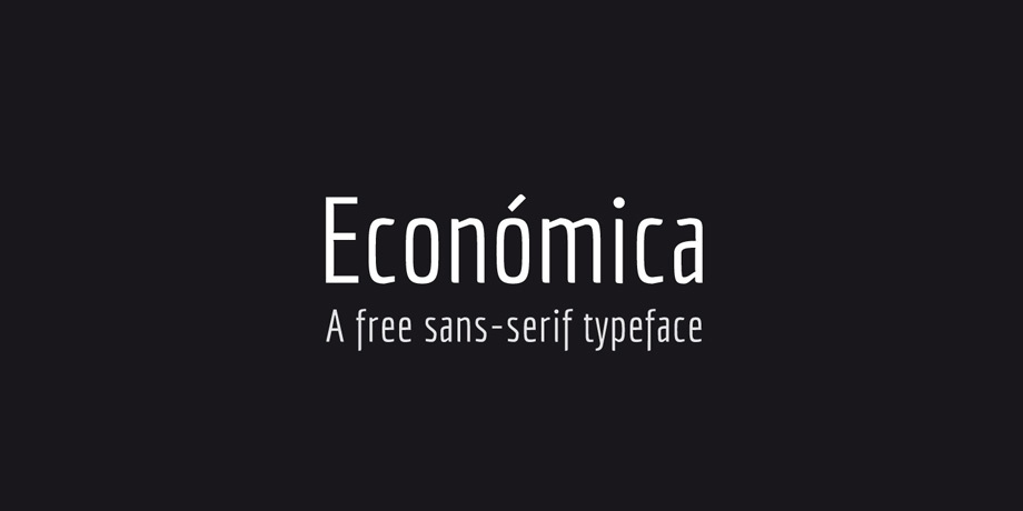 フォント Economica