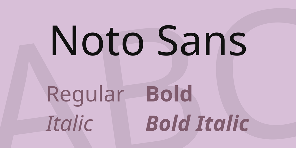 フォント Noto Sans TC