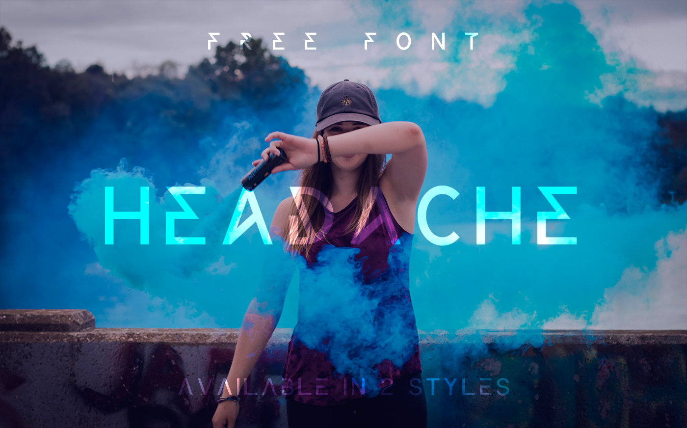 フォント Headache