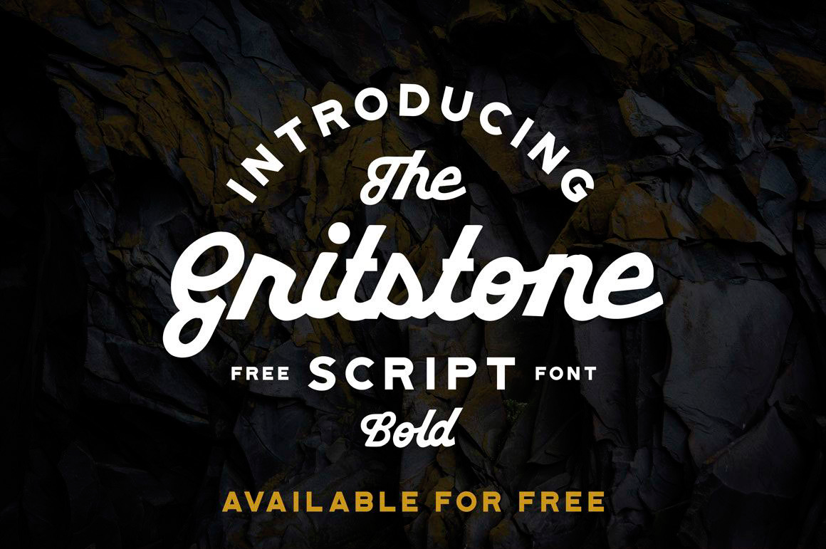 フォント Gritstone Script