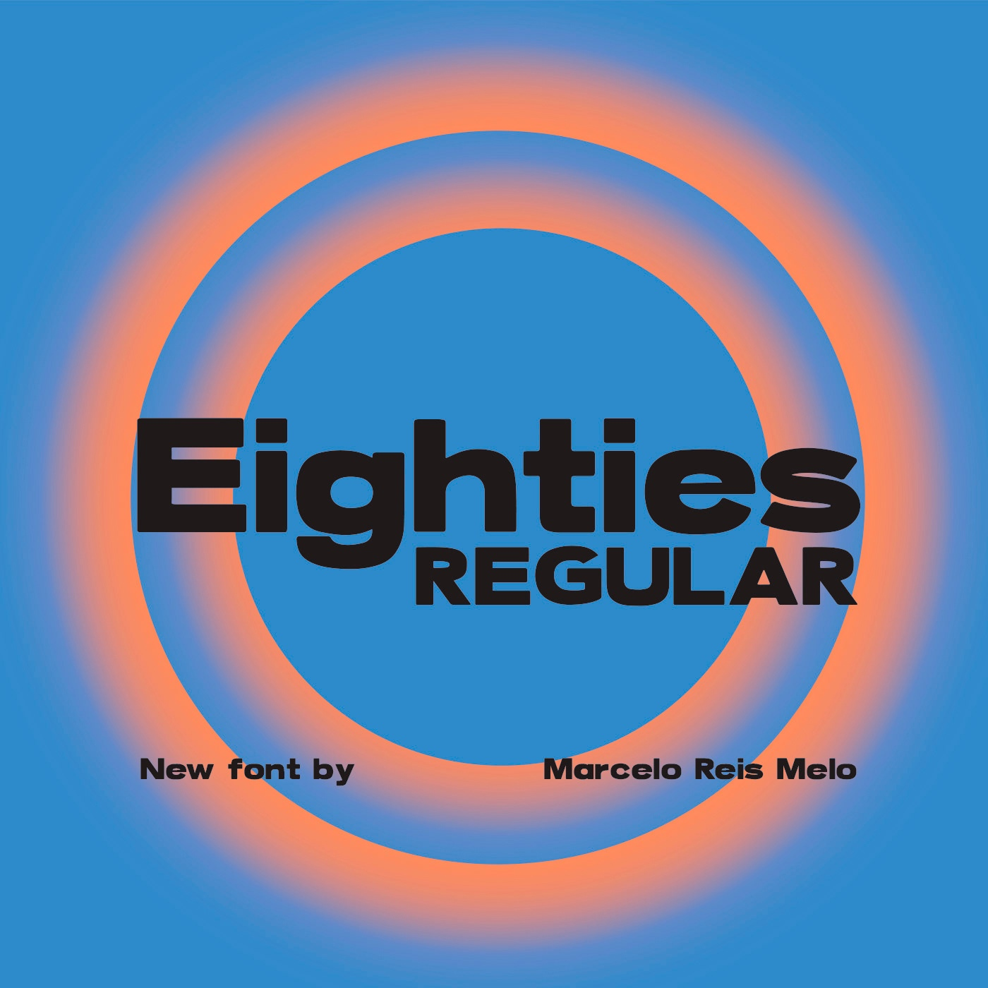 フォント Eighties