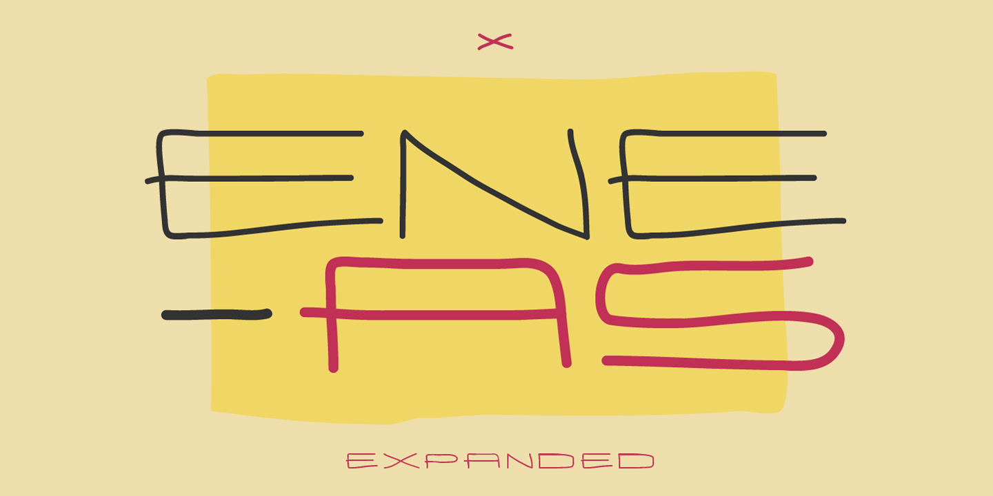 フォント Eneas Expanded