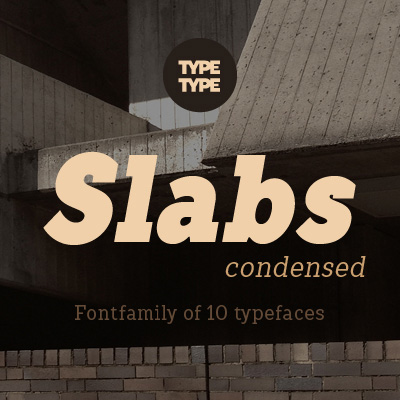 フォント TT Slabs Condensed