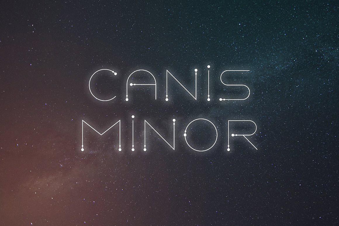 フォント Canis Minor