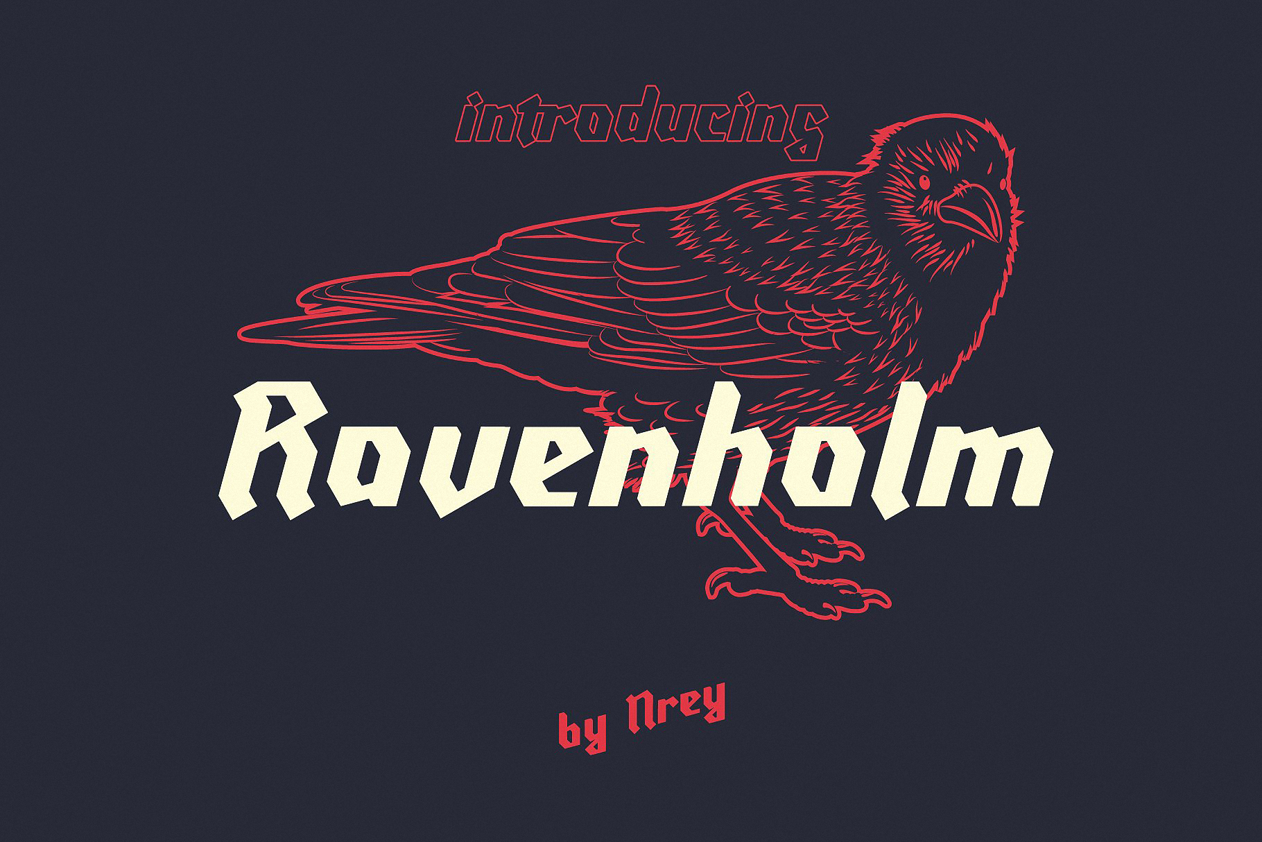 フォント Ravenholm