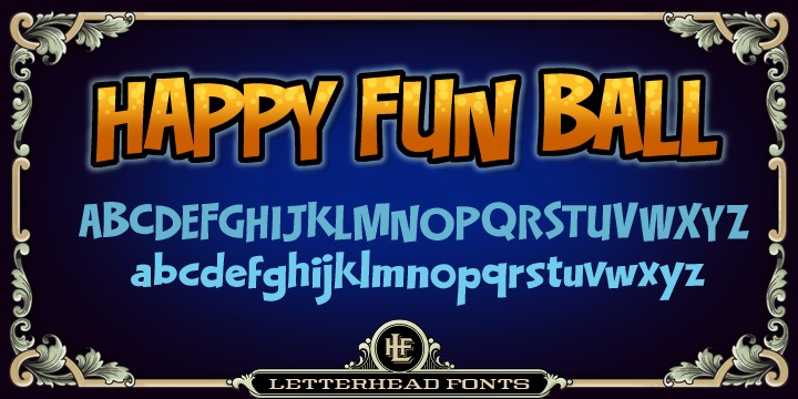 フォント LHF Happy Fun Ball