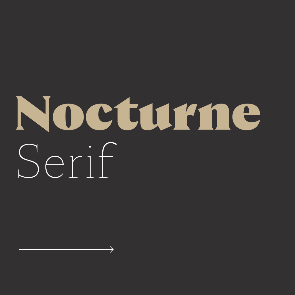 フォント Nocturne Serif
