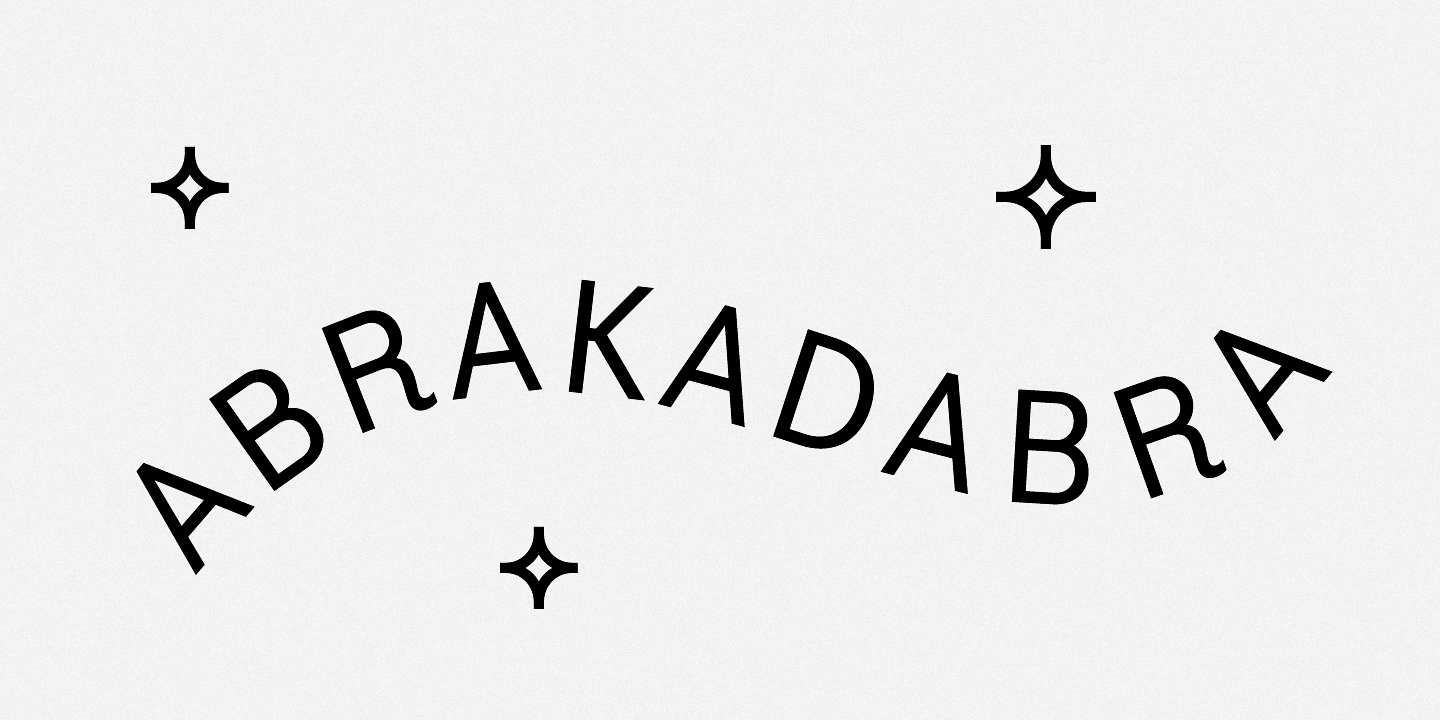 フォント Abrakadabra